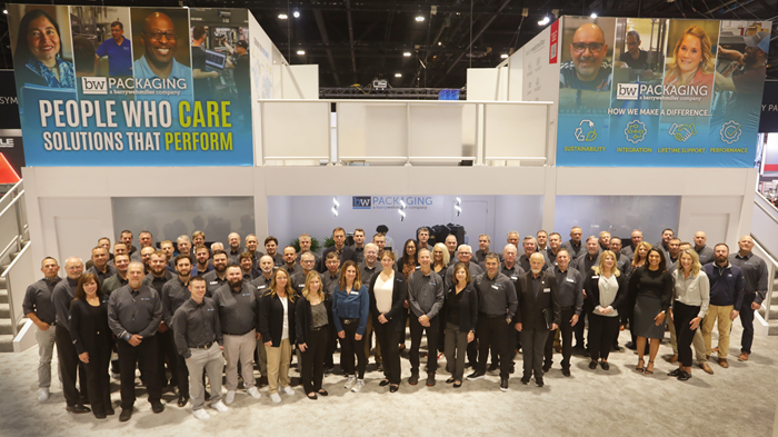 Team Photo - BW Packaging at Pack Expo 2024 BW Packaging team photo